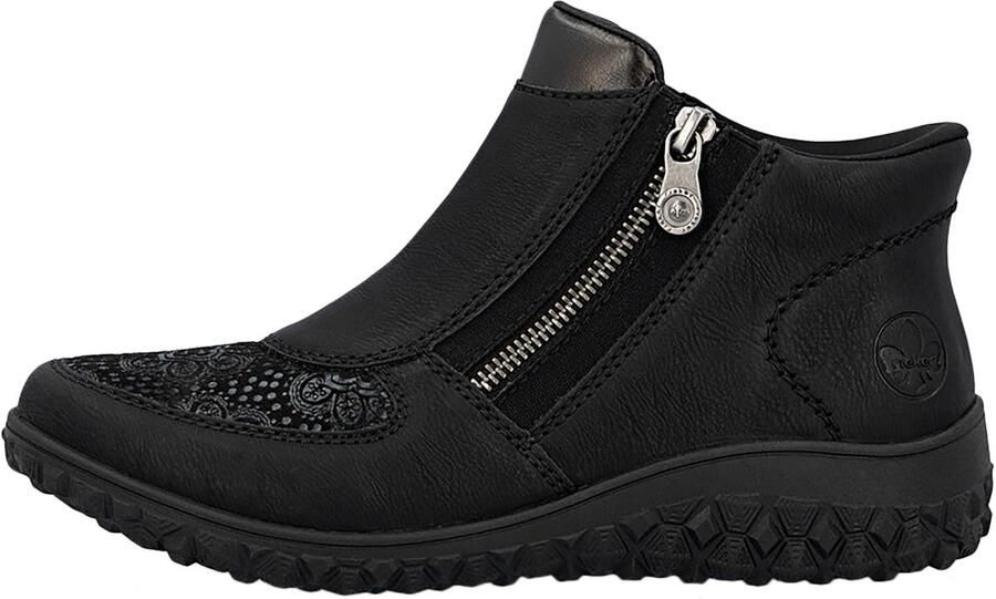 Rieker Boots zonder sluiting Ready2GO Enkellaars Casual-Boots profielzool met zijdelingse ritssluiting - Foto 3