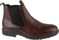 Rieker Booties 33180 Mannen Bruin Chelsea laarzen - Donkerbruin