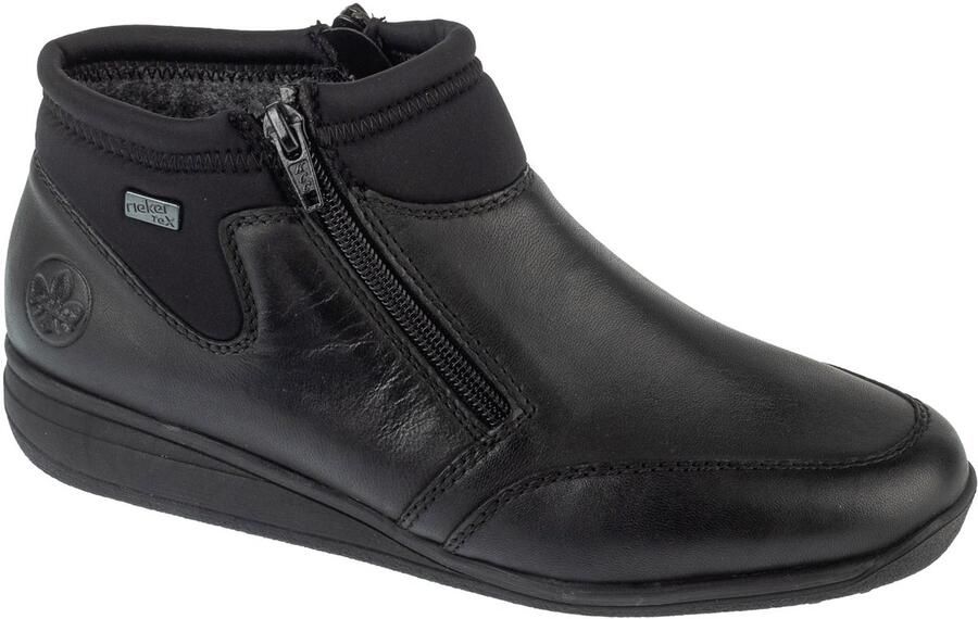 Rieker Booties 47270 Vrouwen Zwart Laarsjes