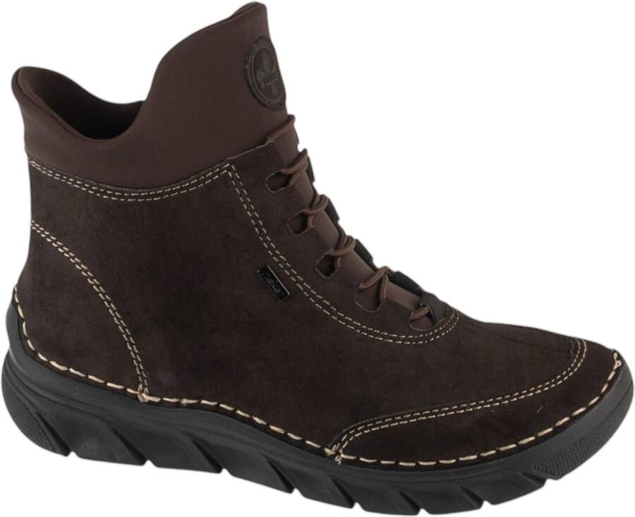Rieker Booties 55069 Vrouwen Bruin Laarsjes