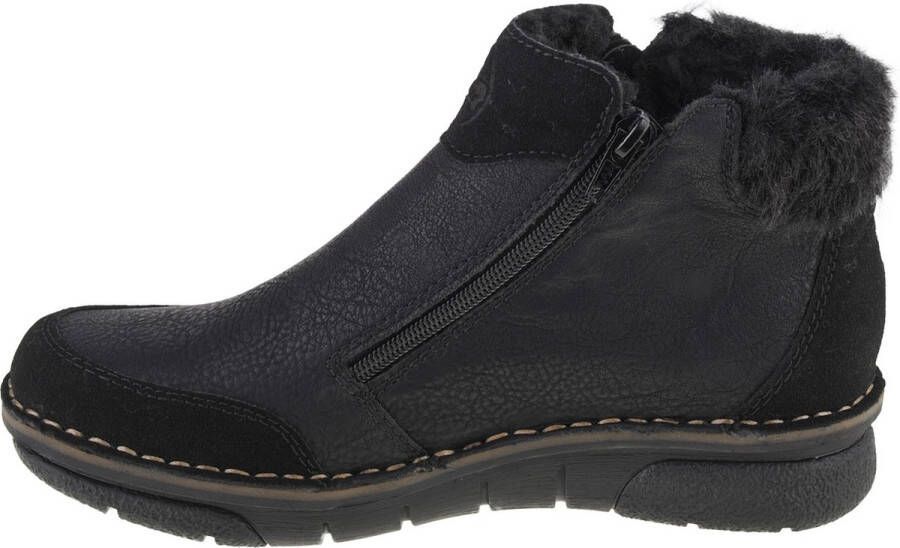 Rieker Booties 73352 00 Vrouwen Zwart Laarzen