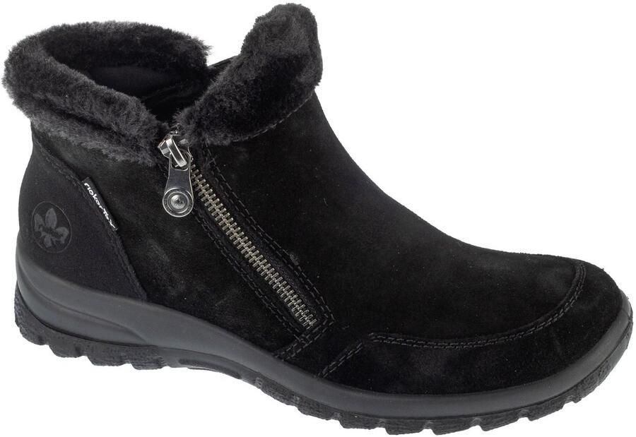 Rieker Booties L7188 Vrouwen Zwart Laarzen