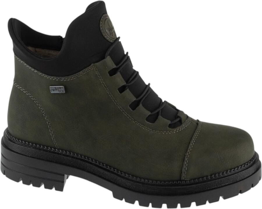 Rieker Booties Vrouwen Groen Laarsjes