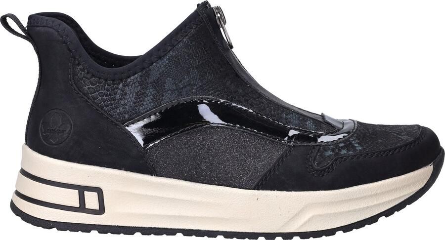 Rieker Sneakers Ready2GO Plateauzolen enkellaarsjes high-top-sneaker met voorritssluiting