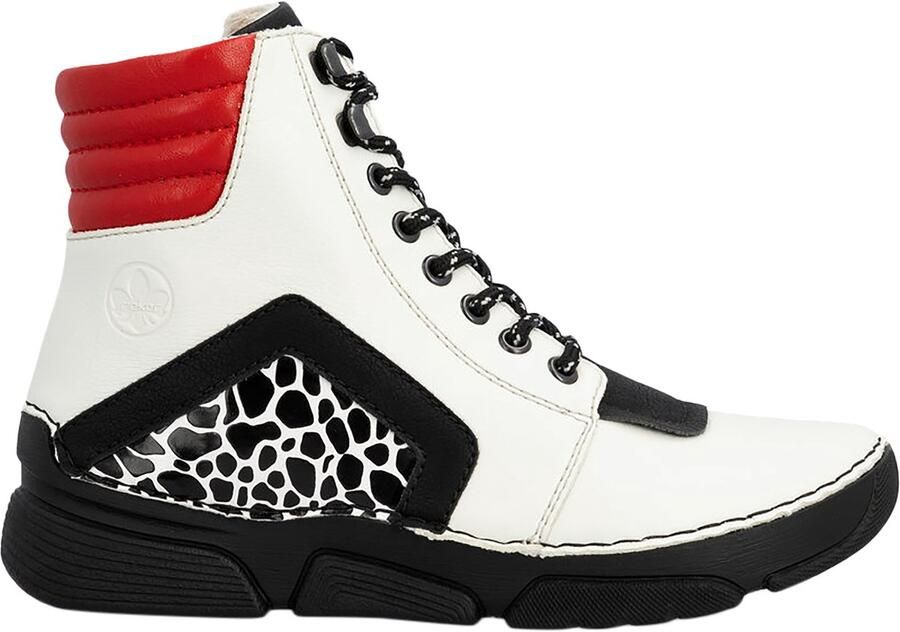 Rieker Sneakerboots Veterboots veterlaarsjes met extra binnenritssluiting - Foto 4