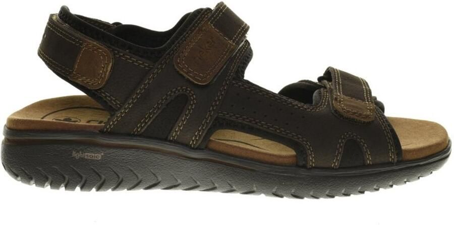 Rieker Bruin Herensandalen Leder
