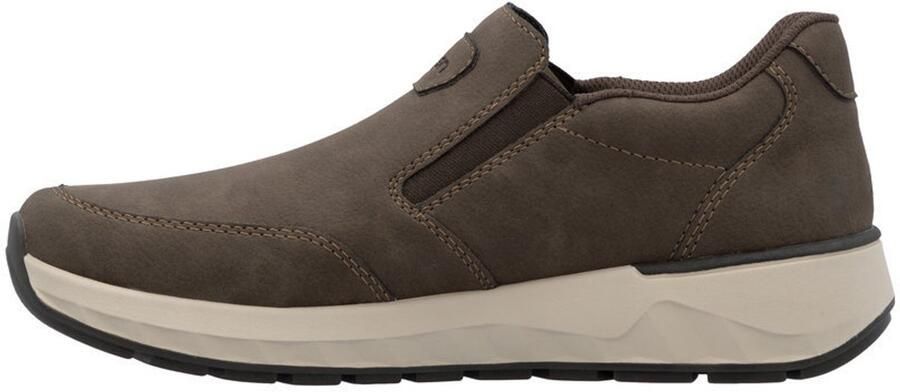 Rieker Instappers Instapschoen lage schoen slip-on sneaker met siernaden - Foto 2