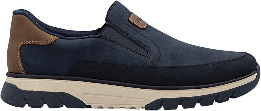 Rieker Slip-on sneakers Slipper instapschoen lage schoen met zachte MemoSoft-binnenzool - Foto 3