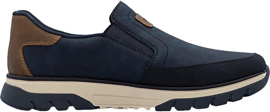 Rieker Slip-on sneakers Slipper instapschoen lage schoen met zachte MemoSoft-binnenzool