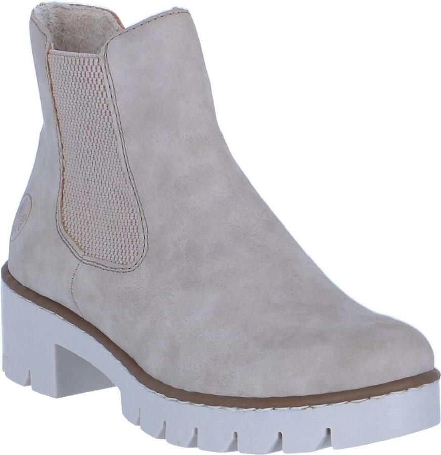 Rieker Chelsea boots beige Synthetisch 182202 Dames - Foto 6