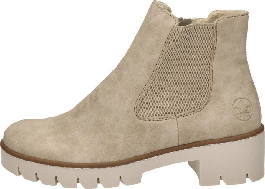 Rieker Chelsea boots beige Synthetisch 182202 Dames - Foto 10