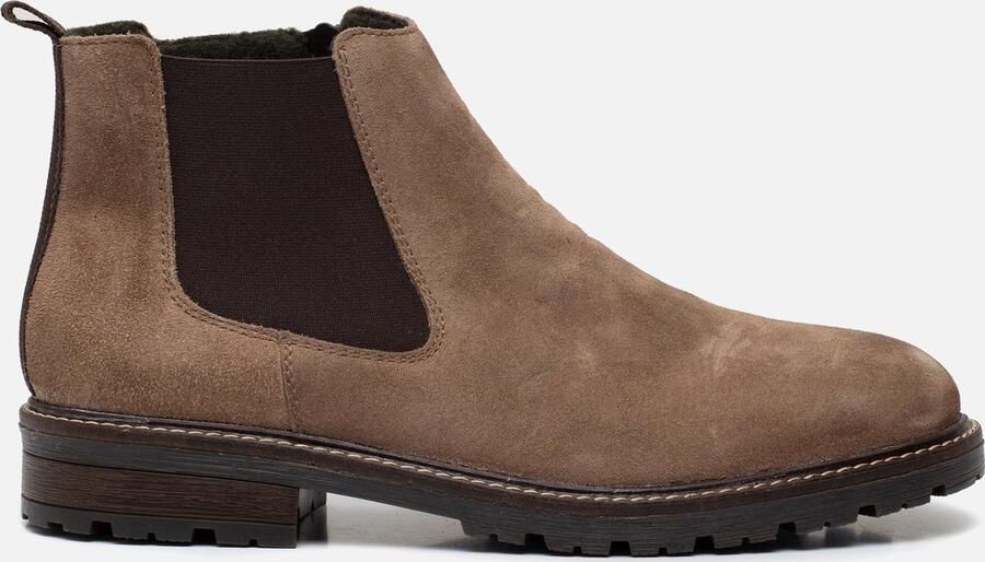 Rieker Chelsea-boots met stretchinzet en rits aan de binnenkant