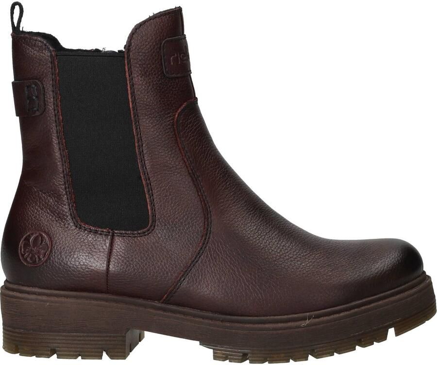 Rieker Chelseaboots Rood