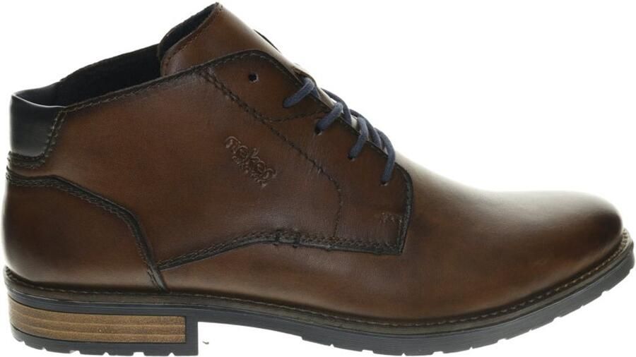 Rieker Cognac Geklede Herenschoenen Hoog