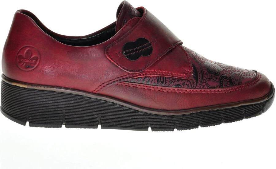 Rieker Comfortschoenen Lycra Bordeaux