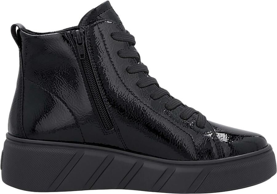 Rieker Crashlack leren sportschoenen met hoge bovenkant