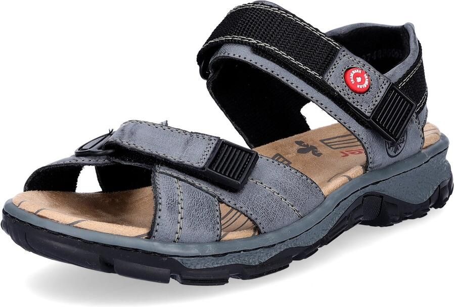 Rieker dames trekking sandalen blauw-grijs Sandalen 68851-14 blauw-grijs - Foto 2