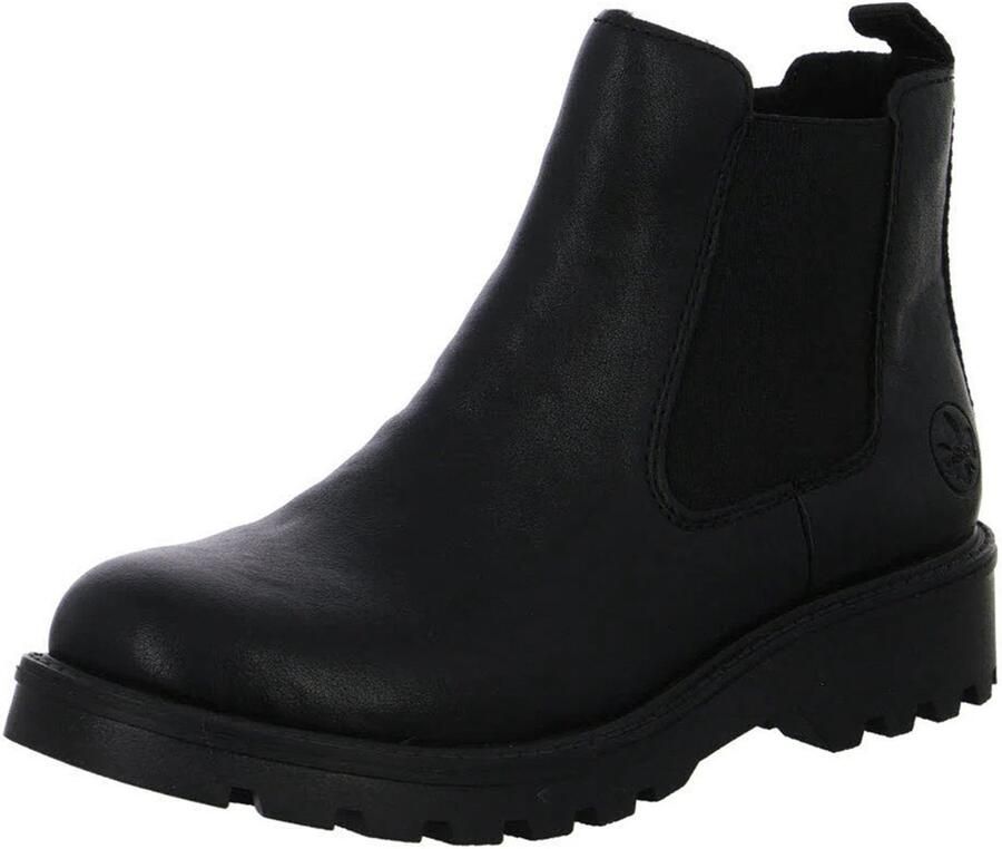 Rieker Dames 73250 01 Chelsea Boots Black