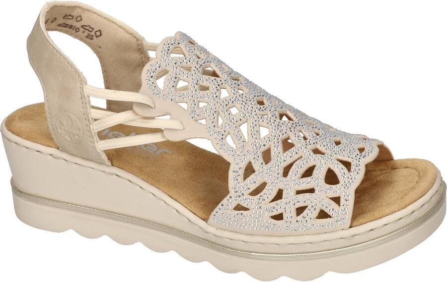 Rieker -Dames beige sandalen