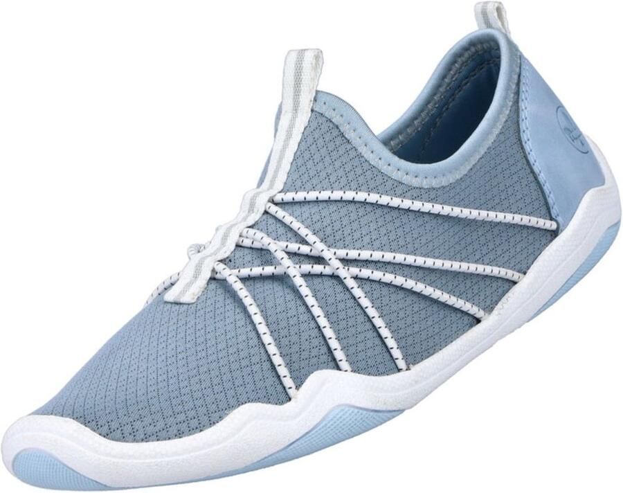 Rieker Slip-on sneakers blote voeten schoen instapschoen slipper in vegan verwerking