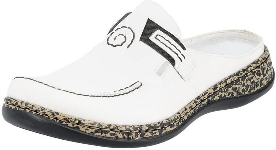 Rieker Clogs met stretchinzet