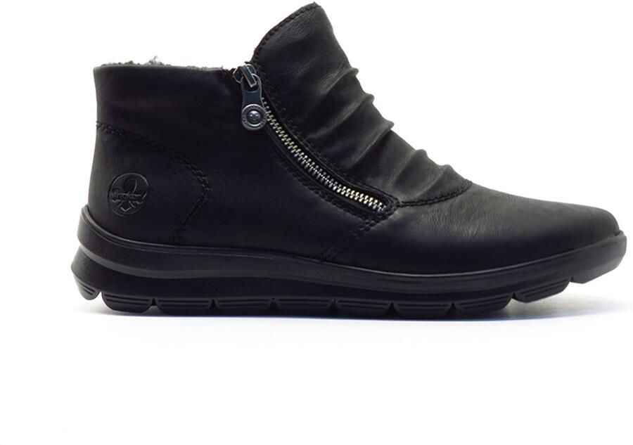 Rieker Winterlaarzen enkellaars warmvoering laarzen met uitneembare textielzool