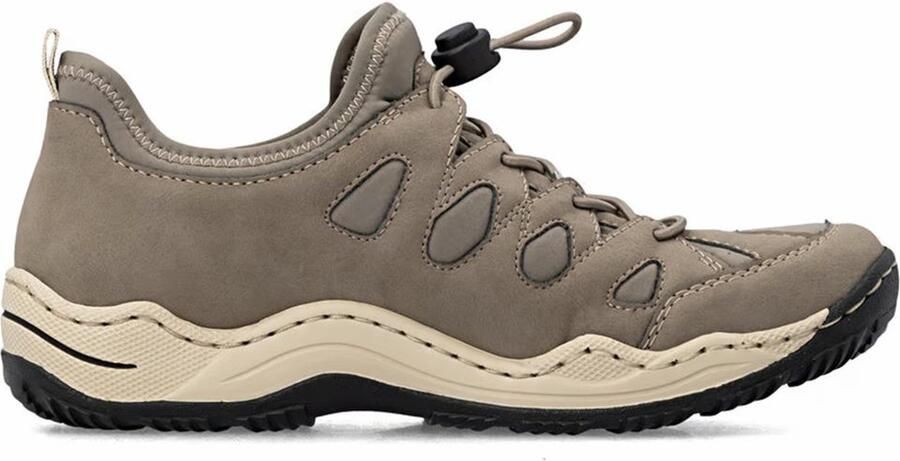 Rieker Dames Instapper Comfort Schoen L0551-64 Beige - Foto 2