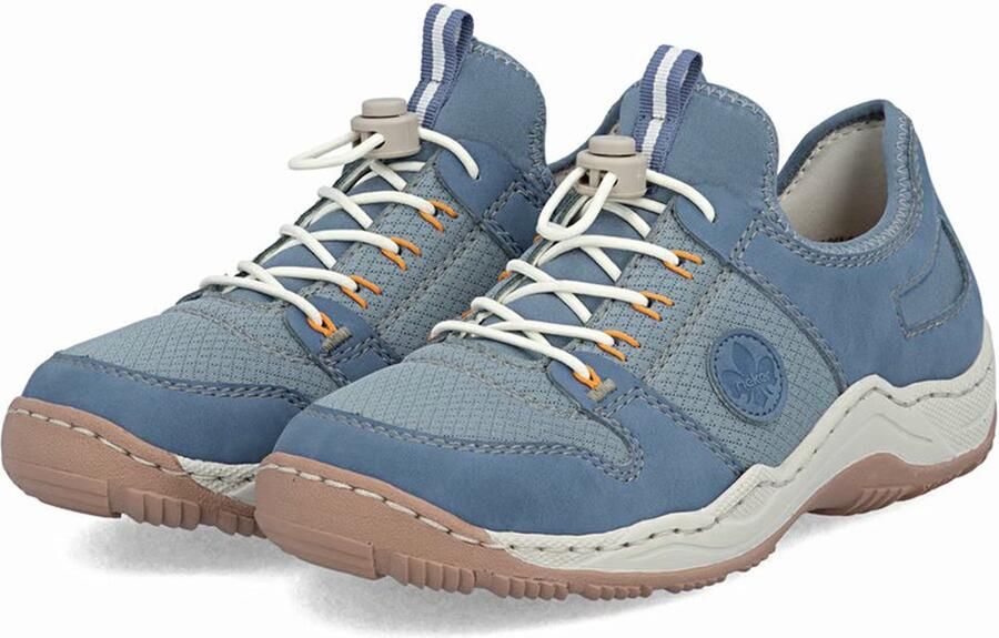 Rieker Dames Instapper Comfort Schoen L0593-12 Blauw