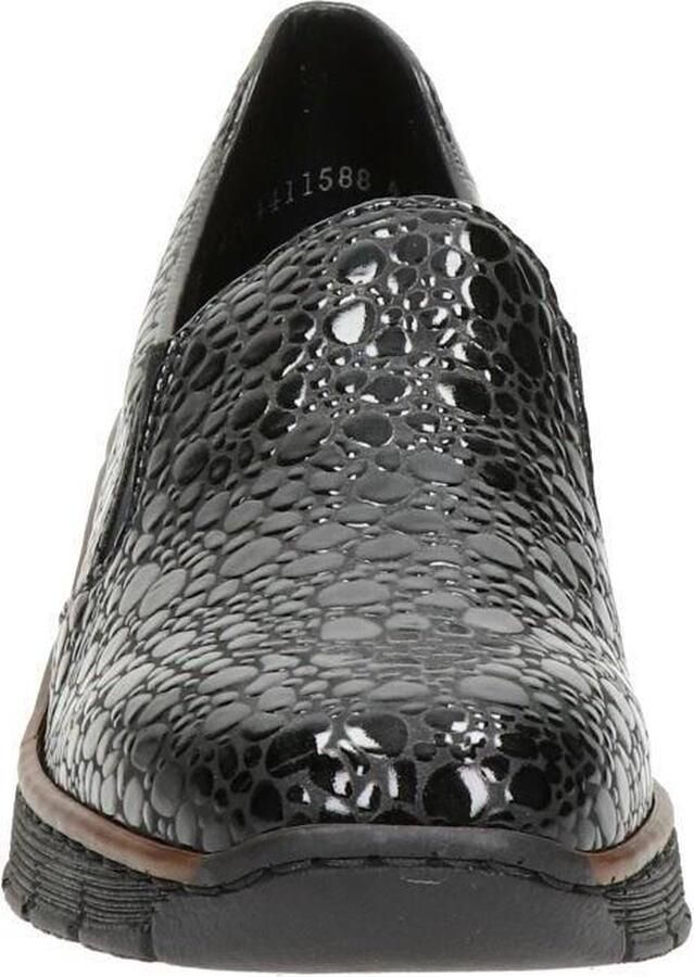 Rieker Elegante Grijze Gesloten Loafers Damesschoenen Black Dames - Foto 5