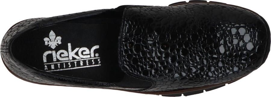 Rieker Elegante Grijze Gesloten Loafers Damesschoenen Black Dames - Foto 16