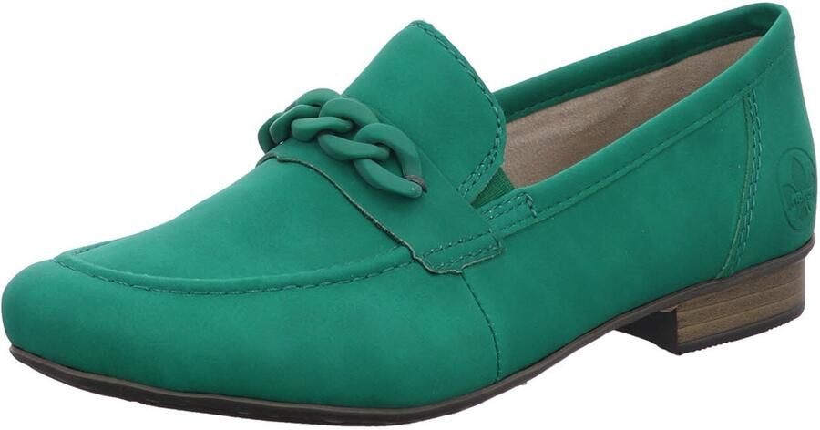 Rieker Klassieke dames mocassins in effen kleuren