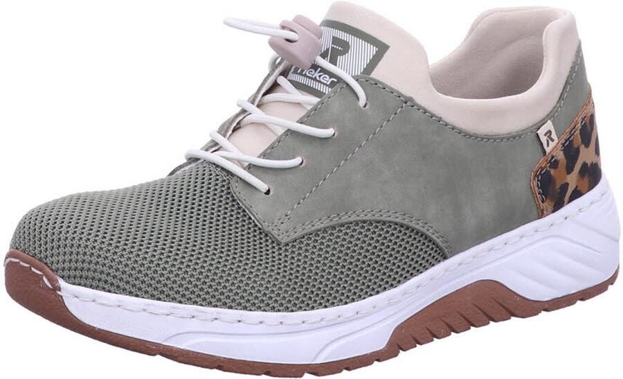 Rieker Sneakers laag pastelgroen