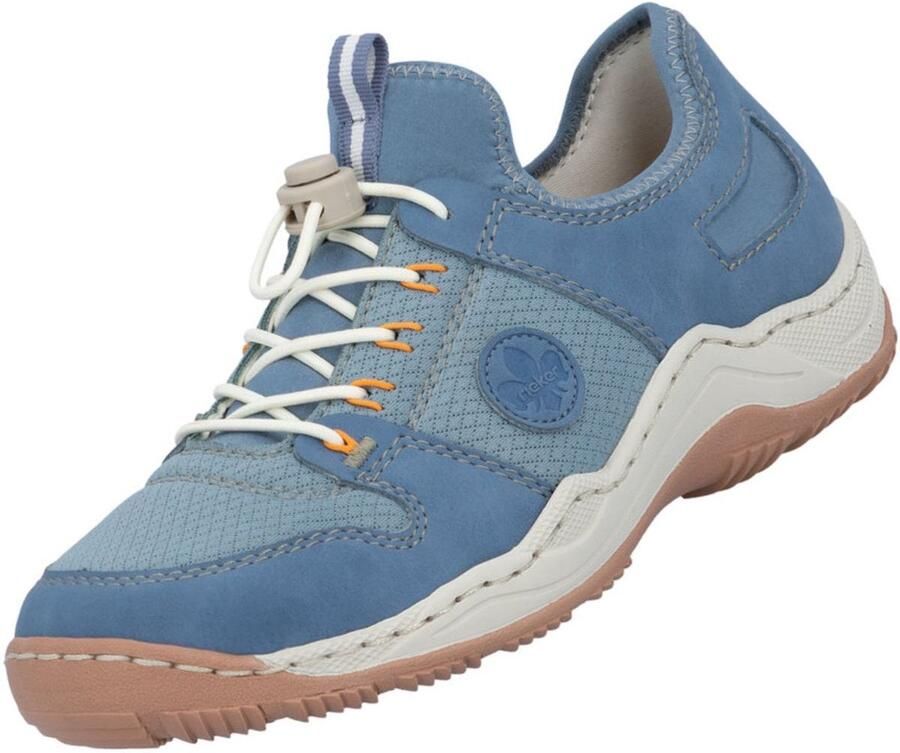 Rieker dames instappers lichtblauw