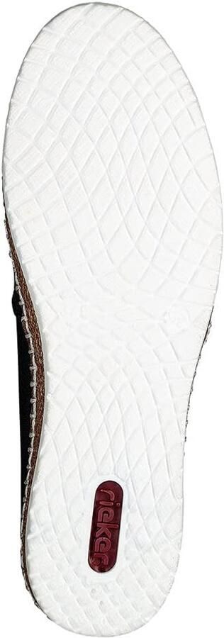 Rieker Dames Instappers M2278 Blauw Comfort & Stijl