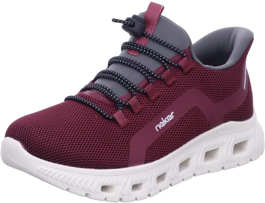 Rieker Slip-on sneakers vrijetijdsschoen slipper lage schoen met memosoft-uitrusting - Foto 2
