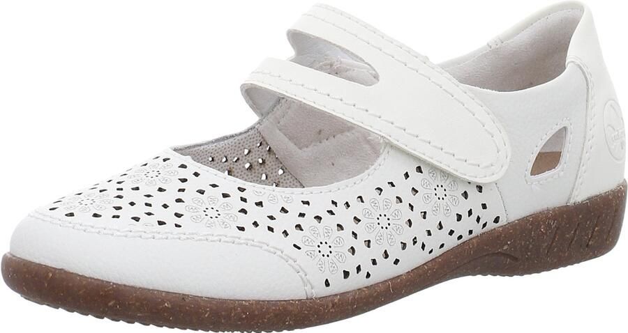Rieker 47675-80 Ballerina offwhite