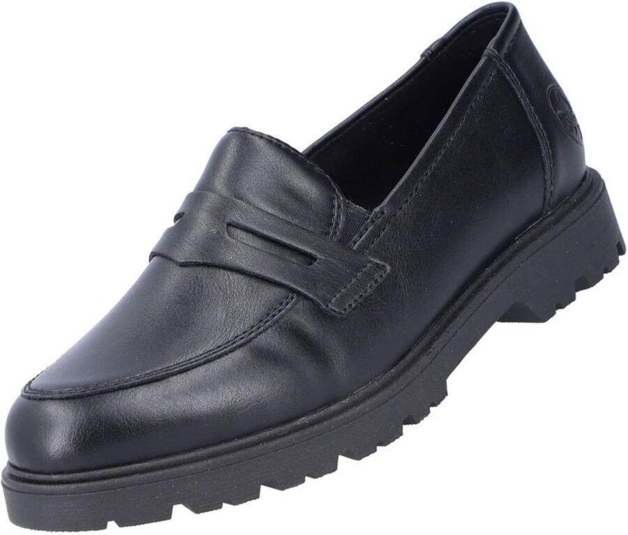 Rieker Loafers slippers instapschoen lage schoen met zacht gewatteerde binnenzool