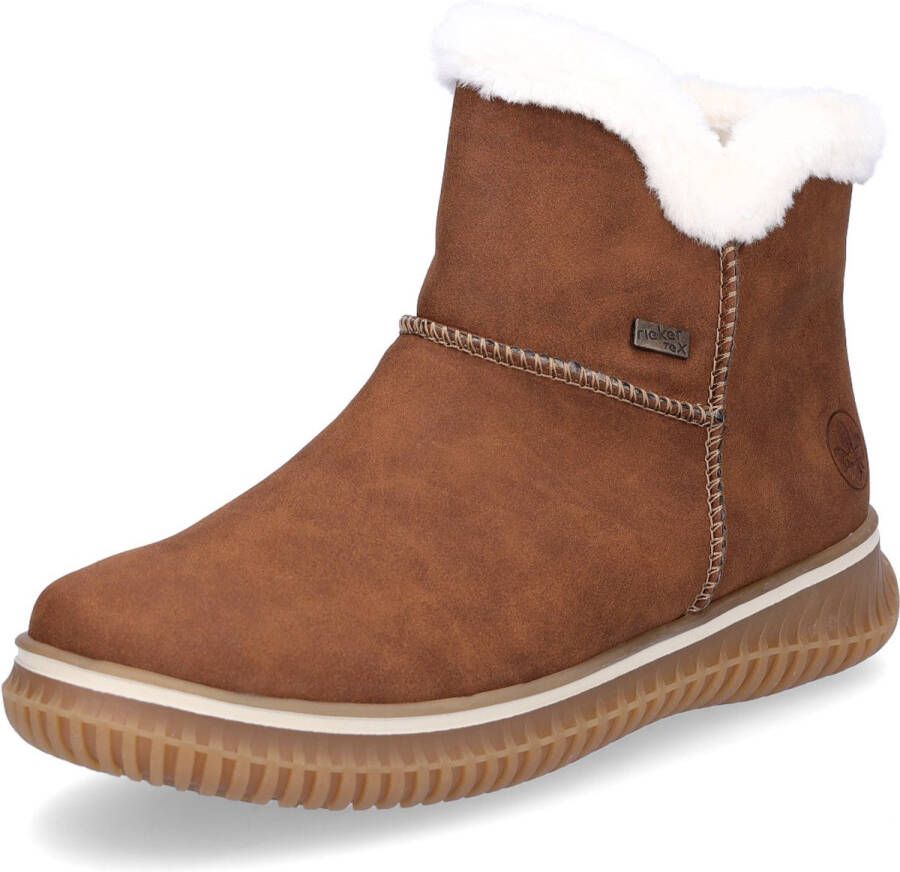 Rieker Winterlaarzen enkellaars warme voering met waterafstotend tex-membraan