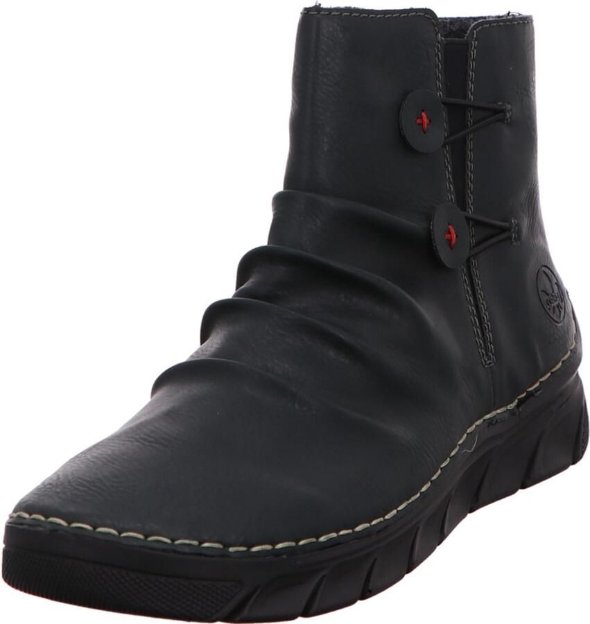 Rieker Laarsjes winterlaarzen wedge-zool binnenrits en slouchy schacht
