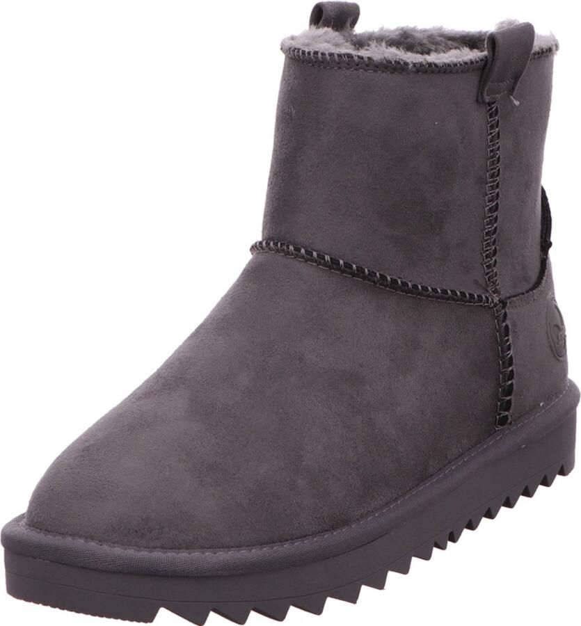 Rieker Winterlaarzen Plateauboots winterenkellaars met aantreklussen en warme voering
