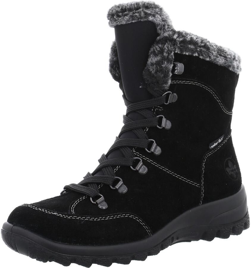 Rieker Winterlaarzen veterschoenen enkellaars met waterafstotende tex-membraan