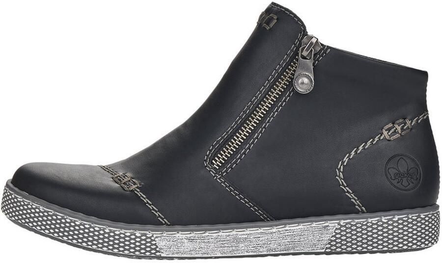Rieker Veterlaarzen 'Stiefeletten Boot Damen Y9125-00 Kunststoff (Synthetik) in schwarz' zwart - Foto 10