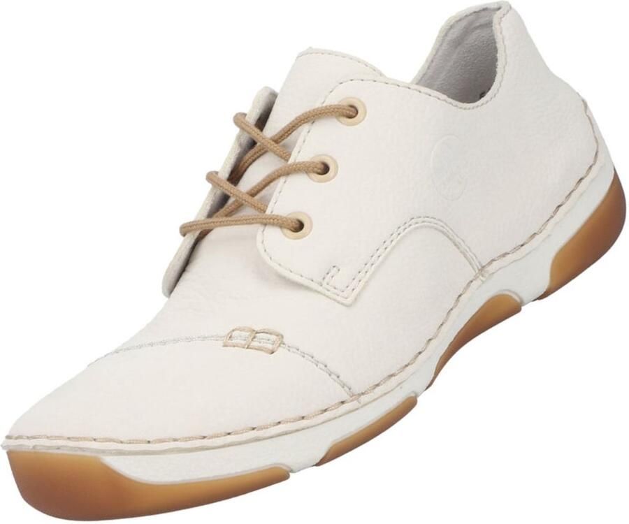Rieker dames lage schoenen wit