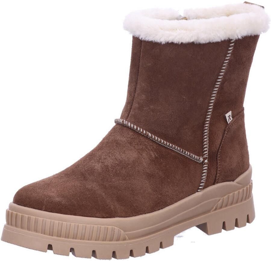 Rieker EVOLUTION Winterlaarzen winter-enkellaars outdoorlaarzen met fiber grip-loopzool