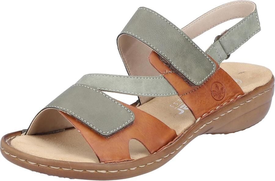 Dames Sandalen Groen-Grijs Comfortabele Casual Schoenen