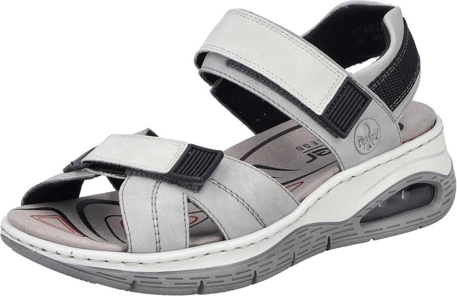 Rieker Trekkingsandalen Buitensandalen zomerschoenen klittenbandschoenen met Air-functie