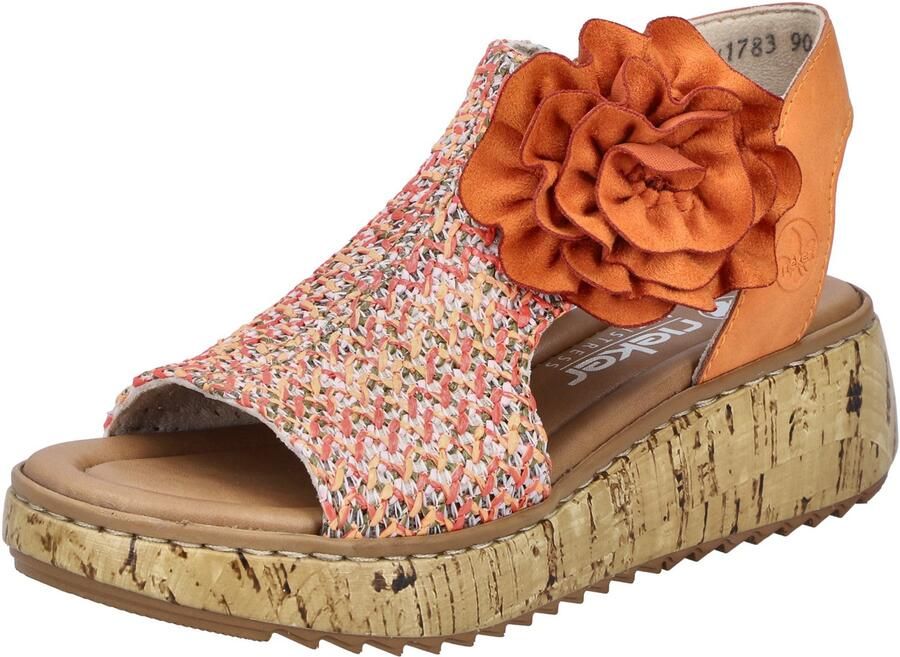 Rieker Sandalen met sleehak