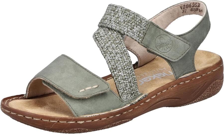 Rieker Sandalen Zomerschoen bandjessandaal sandaal met klittenbandsluitingen