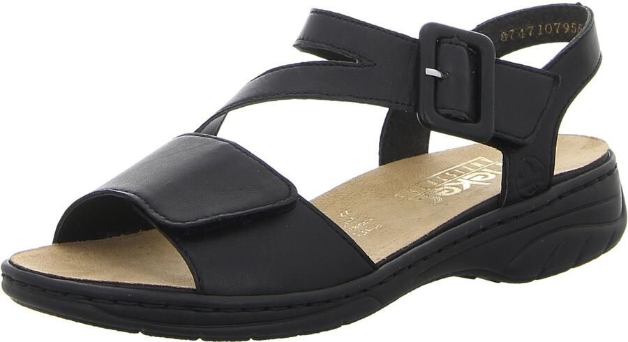Rieker Plateausandaaltjes Zomerschoen vakantieschoen sandalette met decoratief sieraandeel - Foto 4