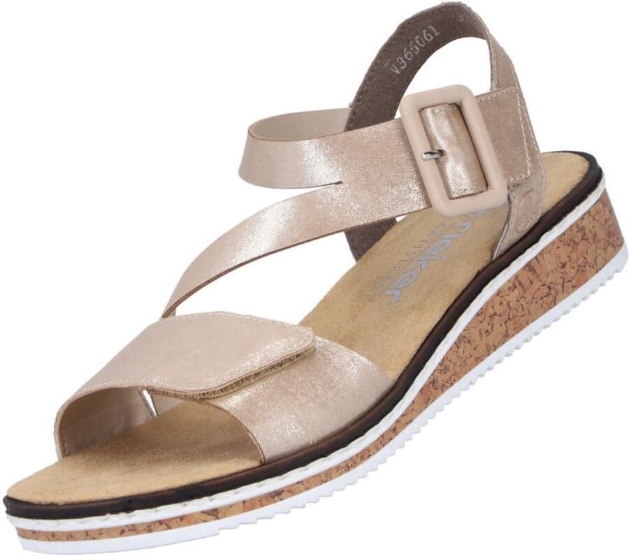 Rieker dames sleehakken beige